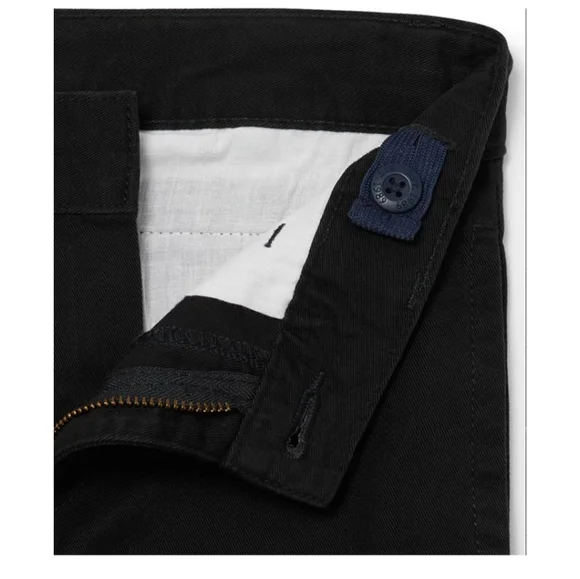 3 Pairs - Boys' Uniform Stretch Relaxed Straight Chino Pants - Black SZ 18 - Picture 3 of 8